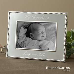   Silver Baby Picture Frames   Reed & Barton