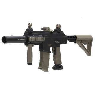 BT TM15 LE Tactical Paintball Gun Marker w/ Apex 2   Black/Tan 
