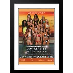 Sports Illustrated Swimsuit Model 20x26 Framed and Double Matted 
