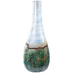   Jardin Large 28 High Triangle Decorative Glass Bottle