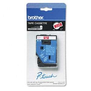  BROTHER TC Tape Cartridge For P Touch Labelers 3/8w White 