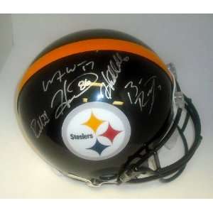  Pittsburgh Steelers 5 Sig. Offense Hand Signed Autographed 