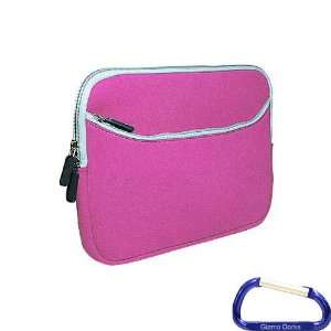  Sleeve (Pink) with Carabiner Key Chain for the Viewsonic ViewPad 7e