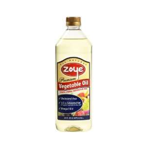 Zoye Premium Low Saturated Fat Vegetable Oil, 32 Ounces