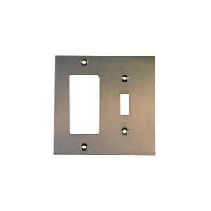 Omnia 8012/GFS15 Classic & Modern Outlet Plate Switch Plate   Satin 