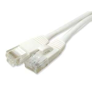  1 FT Booted CAT6 Network Patch Cable   White Electronics