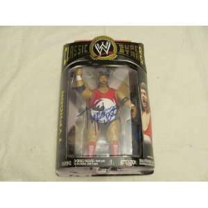   SIGNED WWE CLASSIC COLLECTOR SERIES TYPHOON SERIES 17 ACTION FIGURE
