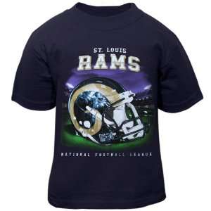   Rams Toddler Reflection Eternal T Shirt   Navy Blue