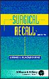 Surgical Recall 2e (Recall Series), (0683301020), Lorne H. Blackbourne 