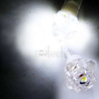 194 168 5 LED WHITE Refractor Wedge Car Bulb Light 12V  