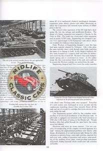 DODGE WW2 MILITARY PORTFOLIO 1940 1945 Sherman Persing  