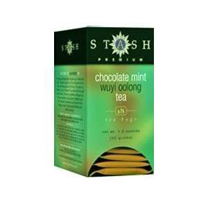 Stash Tea Wuyi Oolong Teas Chocolate Mint 18 tea bags (Pack of 2 