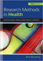   Health Services, (0335233643), Ann Bowling, Textbooks   