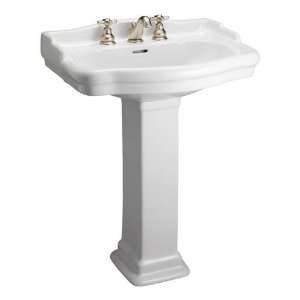   854 BQ Stanford 600 Series 4 Centerset Pedestal Bathroom Sink 3 854