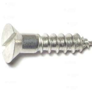  12 x 1 Slotted Flat Wood Screw (14 pieces)