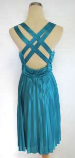 NWT SEQUIN HEARTS $90 Turquoise Juniors Party Dress M  