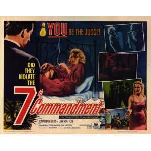  7th Commandment   Movie Poster   27 x 40