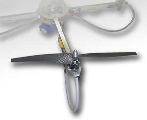 Carbon fiber counter rotating propellers pair  