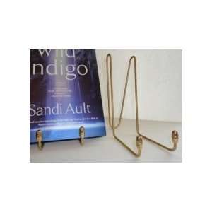  Book Stand, Bent Back Style, Brass, with Beads. Office 