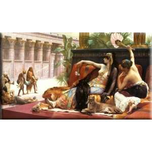  Cleopatra Testing Poisons on Condemned Prisoners 30x17 
