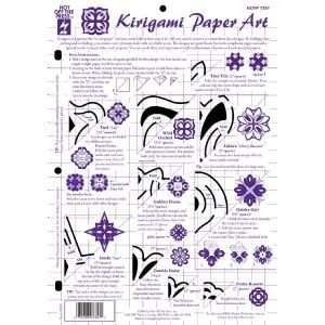   TEMPLATE KIRIGAMI ART Papercraft, Scrapbooking (Source Book) Office