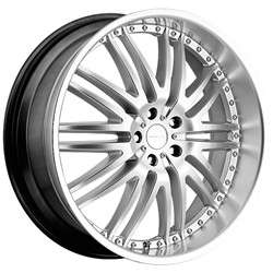   Menzari Z04 Silver Wheels Rims 5x4.5 5x114.3 +35 / Acura TL CL TSX MDX