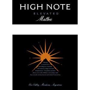   Note Elevated Mendoza Malbec Argentina 750ml Grocery & Gourmet Food