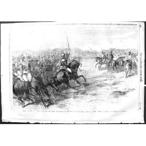  1855 Cavalry Charge Household Troops Windsor Park