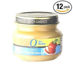 Organics for Baby Oganic Applesauce, Stage 1, 2.5 Ounce Jars (Pack 