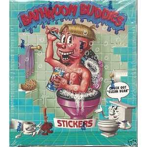  1996 TOPPS BATHROOM BUDDIES BOX LIKE GARBAGE PAIL KIDS 