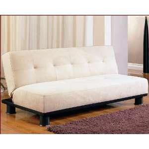   Armless Convertible Sofa Bed in Beige CO300165