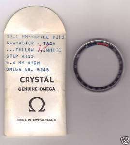 Omega Seamaster Tachy Chrono Yachting Timer Crystal NOS  