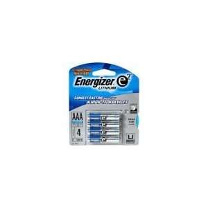  E2Â® AAA Lithium Battery Retail Pack   4 Pack 