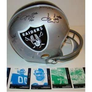   Greats SIGNED Proline RK Helmet JSA BLANDA   Autographed NFL Helmets