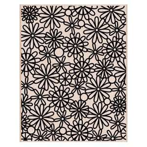 Hero Arts   Woodblock   Wood Mounted Stamps   Daisy Outline Pattern
