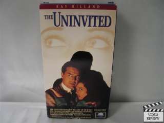 Uninvited, The (1944) * VHS Ray Milland, Ruth Hussey 096898040037 