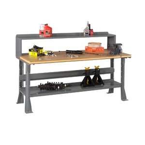 TENNSCO Deluxe Compressed Wood Top Workbenches   Blue  