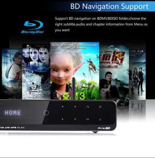   Full HD 1080p 3D Android Blu Ray Media Player WiFi N Built in  