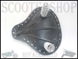 ROYAL ENFIELD NEW AMERICAN STYLE BLACK LEATHER SEATS  