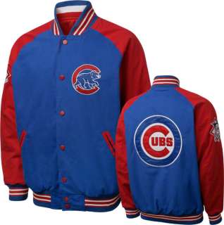 Chicago Cubs Snap Front Varsity Reversible Jacket  