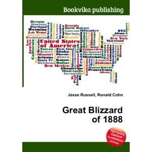  Great Blizzard of 1888 Ronald Cohn Jesse Russell Books