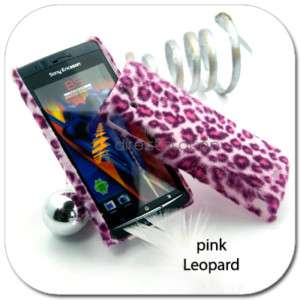 Leopard VELVET Hard Case Sony Ericsson Xperia Arc X12  