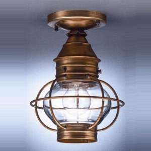   Northeast Lantern Ceiling Light Onion Caged 2514G AB