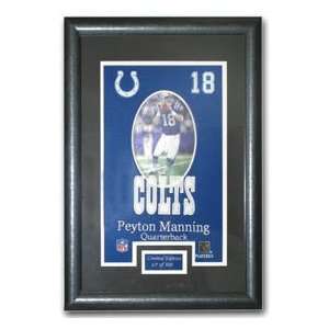  Indianapolis Colts Peyton Manning Framed Gallery 
