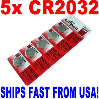 pcs Maxell 2032 CR2032 3V Button cell Battery  