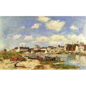   Inch, painting name Trouville 1, By Boudin Eugène 