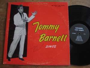 TOMMY BARNETT 50s LP PRIVATE XIAN ROCKABILLY GOSPEL ELVIS PRESLEY 