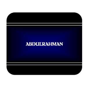  Personalized Name Gift   ABDULRAHMAN Mouse Pad 