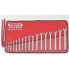 Proto J1200RM T500 17 Pc. Metric Combination Wrench Set   12 Point