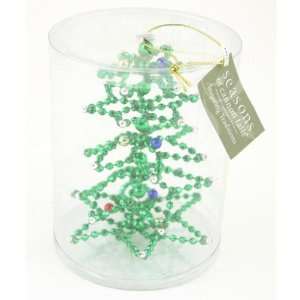  Beaded Christmas Tree Ornament Case Pack 12